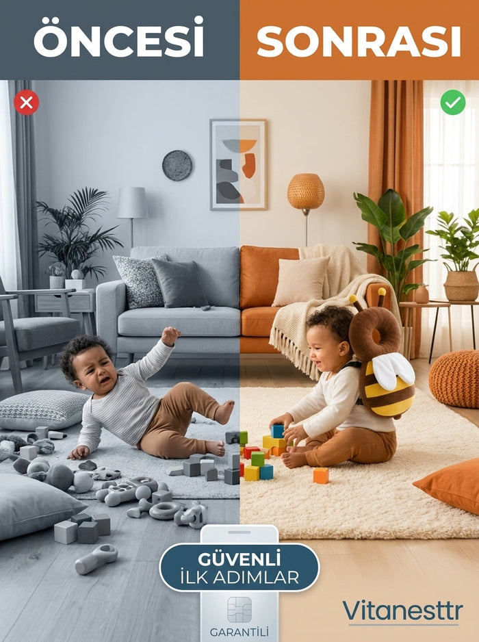Vitanesttr Bebek Kafa Koruyucu Yastık 7